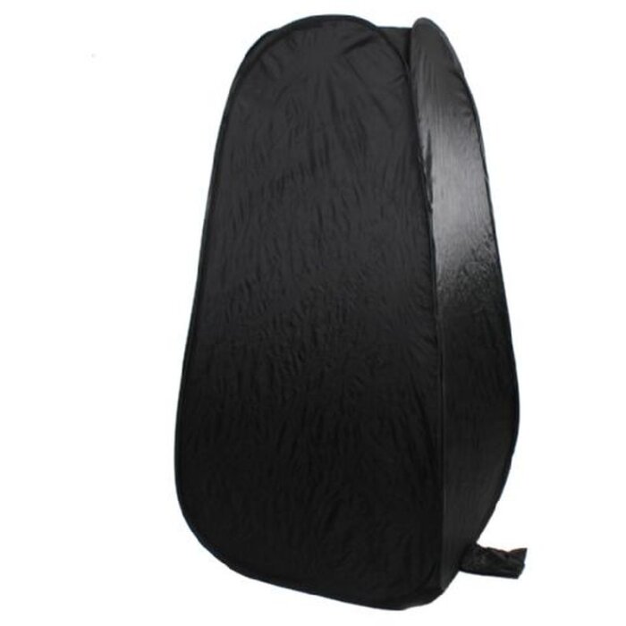 StudioKing Foldable changing room 100x200 cm Black