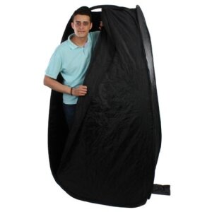 StudioKing Foldable changing room 100x200 cm Black