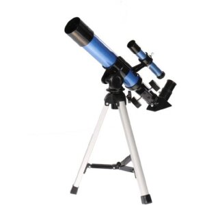 Byomic Junior Telescope 40-400x Astronomy Beginner Blue...