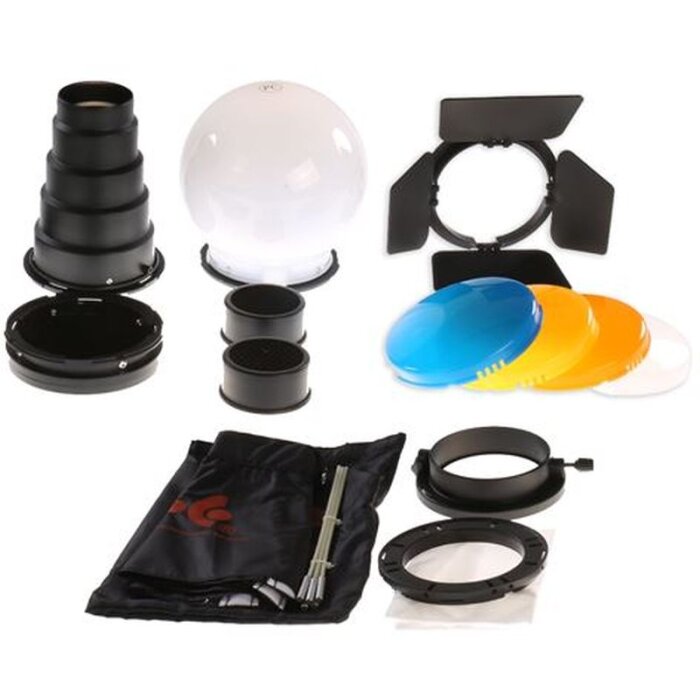 Falcon Eyes accessory set LA-K7 for Mini Fresnel