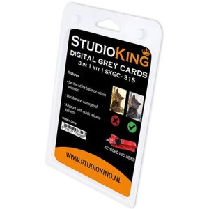 StudioKing Digital Grey Card SKGC-31S