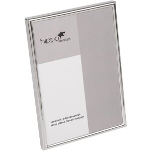 Walther metal photo frame Clou 10x15 cm silver glossy