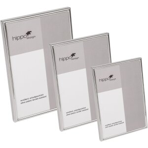 Walther metal photo frame Clou 13x18 cm silver glossy