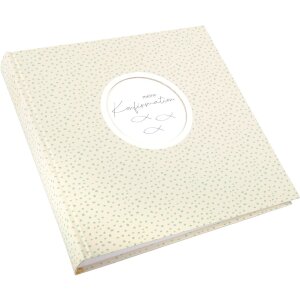 Goldbuch photo album confirmation Circulus cream 25x25 cm 58 white pages