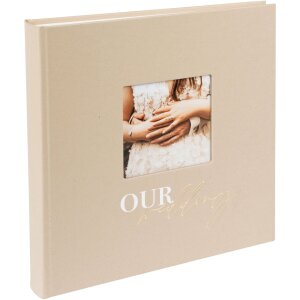 Goldbuch wedding album OUR wedding 30x31 cm 60 white pages