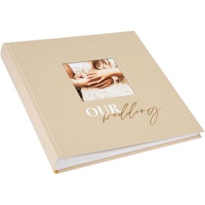 Goldbuch wedding album OUR wedding 30x31 cm 60 white pages