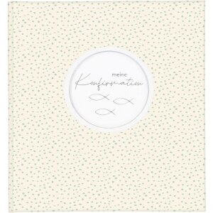 Goldbuch Confirmation souvenir album Circulus cream 23x25...