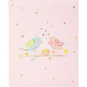 Goldbuch baby diary Loving Birds Girl 21x28 cm 44 pages