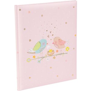 Goldbuch baby diary Loving Birds Girl 21x28 cm 44 pages