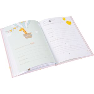 Goldbuch baby diary Loving Birds Girl 21x28 cm 44 pages