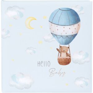 Goldbuch baby album Balloon Journey Boy 30x31 cm 60 white...