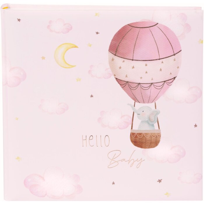 Goldbuch baby album Balloon Journey Girl 30x31 cm 60 white pages