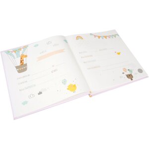 Goldbuch baby album Balloon Journey Girl 30x31 cm 60 white pages