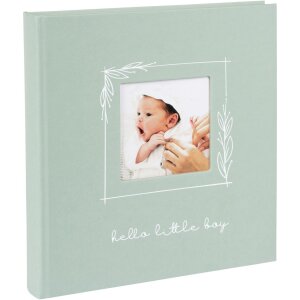 Goldbuch baby album hello little boy 30x31 cm 60 white pages