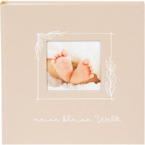 Goldbuch baby album my little world 30x31 cm 60 white pages