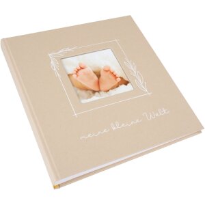 Goldbuch baby album my little world 30x31 cm 60 white pages