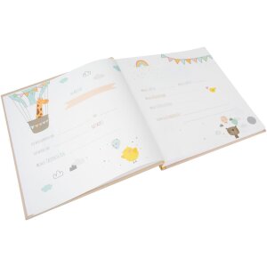 Goldbuch baby album my little world 30x31 cm 60 white pages