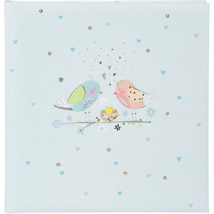 Goldbuch baby album Loving Birds Boy 30x31 cm 60 white pages