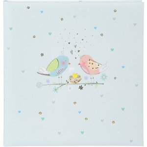 Goldbuch baby album Loving Birds Boy 30x31 cm 60 white pages