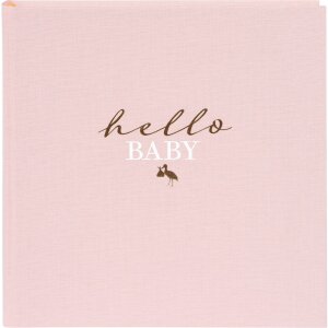 Goldbuch baby album hello.baby rosé 30x31 cm 60...