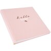 Goldbuch baby album hello.baby rosé 30x31 cm 60 white pages