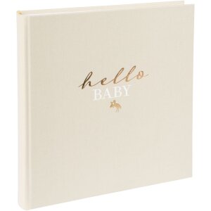 Goldbuch baby album hello.baby Beige 30x31 cm 60 white pages