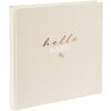 Goldbuch baby album hello.baby Beige 30x31 cm 60 white pages