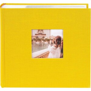 Goldbuch memo album Bella Vista mustard 200 photos 10x15 cm