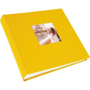 Goldbuch memo album Bella Vista mustard 200 photos 10x15 cm