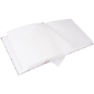 Goldbuch photo album Summer Meadow white 25x25 cm 60 white pages