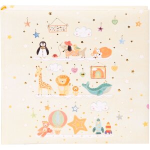 Goldbuch photo album Toy Zoo 25x25 cm 60 white pages with...