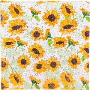 Goldbuch motif photo album Sunflower white 30x31 cm 60...