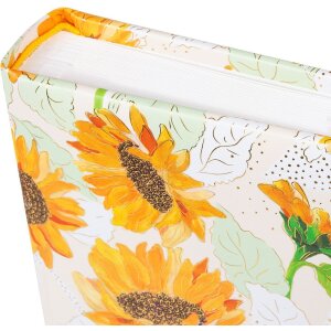 Goldbuch motif photo album Sunflower white 30x31 cm 60...