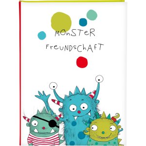 Goldbuch friends book Monster 15x21 cm 88 illustrated pages