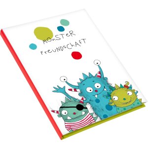 Goldbuch friends book Monster 15x21 cm 88 illustrated pages