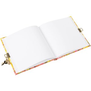 Goldbuch diary with lock Akira 16,5x16,5 cm 96 white pages