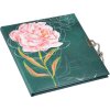 Goldbuch diary with lock Peony 16,5x16,5 cm 96 white pages