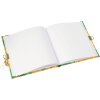 Goldbuch diary with lock Sunflower green 16,5x16,5 cm 96 white pages