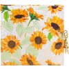 Goldbuch diary with lock Sunflower white 16,5x16,5 cm 96 white pages