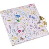 Goldbuch diary with lock Summer Meadow lilac 16,5x16,5 cm 96 white pages