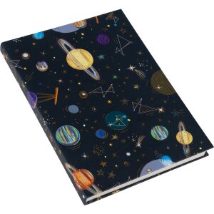 Goldbuch notebook Universe 15x22 cm 200 pages blank DIN A5