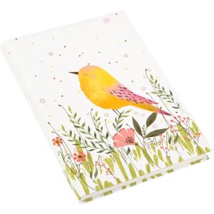 Goldbuch notebook Sparrow 15x22 cm 200 pages blank DIN A5