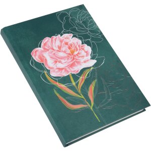 Goldbuch notebook Peony 15x22 cm 200 pages blank DIN A5