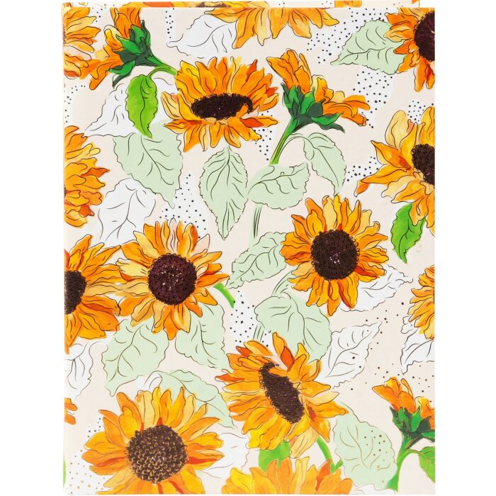 Goldbuch notebook DIN A5 Sunflower white 15x22 cm 200 pages blank