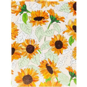 Goldbuch notebook DIN A5 Sunflower white 15x22 cm 200...