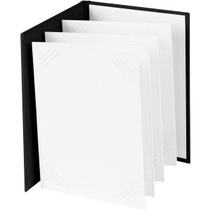 Goldbuch leporello photo album Bella Vista black 14 photos 10x15 cm