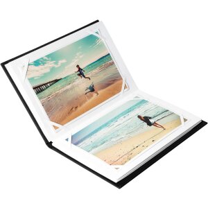 Goldbuch leporello photo album Bella Vista black 14 photos 10x15 cm