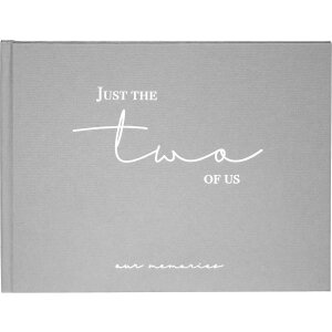 Goldbuch guestbook just the two of us grey 25x20 cm 100...