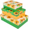 Goldbuch cardboard box set Sunflower 3 cardboard boxes