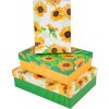 Goldbuch cardboard box set Sunflower 3 cardboard boxes